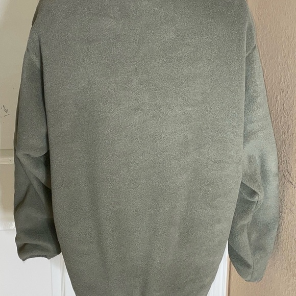 Vintage Patagonia Synchilla Fleece Olive Pullover 1/4 Zip Sweatshirt  X-Large‌ - Picture 3 of 8